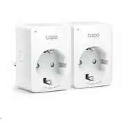 TP-Link Tapo P110(2-pack)(EU) chytrá WiFi mini zásuvka (3680W, 16A, 2, 4 GHz, BT)
