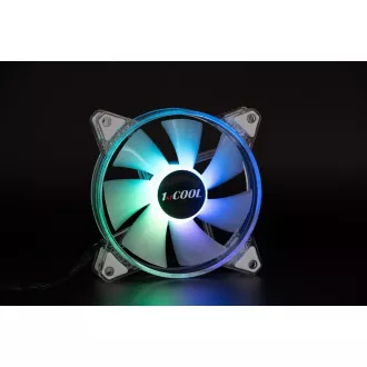 1stCOOL Ventilátor AURA EVO CRYSTAL, 120mm, ARGB 1stCOOL Ventilátor AURA EVO CRYSTAL, 120mm, ARGB