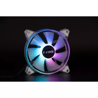 1stCOOL Ventilátor AURA EVO CRYSTAL, 120mm, ARGB 1stCOOL Ventilátor AURA EVO CRYSTAL, 120mm, ARGB