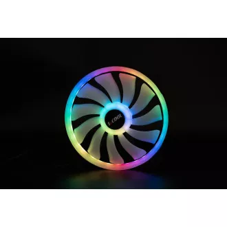 1stCOOL Ventilátor AURA EVO, 200mm, ARGB