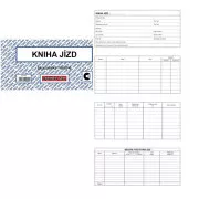 Tiskopis Kniha jízd firem. a soukr. vozidla 1/3 A4 24 stran BALOUŠEK
