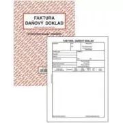 Tiskopis Faktura - daň. doklad A5 samopropis 50 listů BALOUŠEK