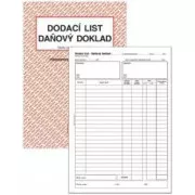 Tiskopis Dodací list - daň. doklad A4 samopropis 50 listů BALOUŠEK