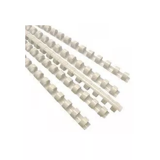 Kroužková vazba 10mm bílá 41-55listů 100ks Kroužková vazba 10mm bílá 41-55listů 100ks