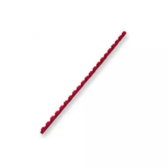 Kroužková vazba 6mm červená 11-20listů 100ks Kroužková vazba 6mm červená 11-20listů 100ks