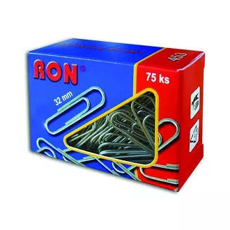 Dopisní spony 32mm 453 75ks Ron Dopisní spony 32mm 453 75ks Ron