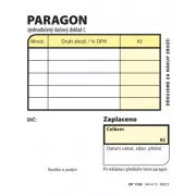 Tiskopis Paragon obchodní 7,5x9,5cm samopropis 100 listů OPTYS