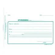 Tiskopis Stvrzenka A6 100 listů OPTYS
