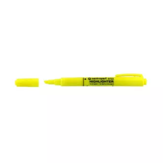 Zvýrazňovač Centropen 8722 žlutý klínový hrot 1-4mm Zvýrazňovač Centropen 8722 žlutý klínový hrot 1-4mm