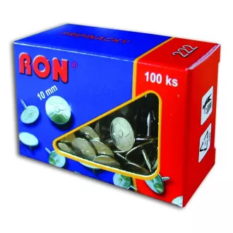 Připináčky 10mm 100ks 222 Ron Připináčky 10mm 100ks 222 Ron