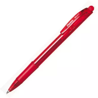 Kuličkové pero Pentel BK417 0,7mm červené tělo červené Kuličkové pero Pentel BK417 0,7mm červené tělo červené