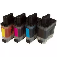 MultiPack TonerPartner Cartridge PREMIUM pro BROTHER LC-900 + 20ks fotopapíru (LC900BK,  LC900C,  LC900M,  LC900Y), black + color (černá + barevná)