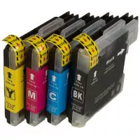 MultiPack TonerPartner Cartridge PREMIUM pro BROTHER LC-980 + 20ks fotopapíru (LC980VALBP), black + color (černá + barevná)