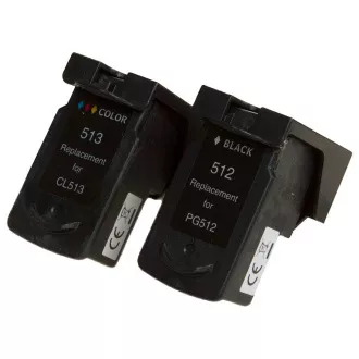 MultiPack CANON PG-512, CL-513 (2969B001, 2971B001) - Cartridge TonerPartner PREMIUM, black + color (černá + barevná) MultiPack CANON PG-512, CL-513 (2969B001, 2971B001) - Cartridge TonerPartner PREMIUM, black + color (černá + barevná)
