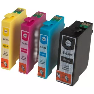 MultiPack EPSON T1301, T1302, T1303, T1304 - Cartridge TonerPartner PREMIUM, black + color (černá + barevná) MultiPack EPSON T1301, T1302, T1303, T1304 - Cartridge TonerPartner PREMIUM, black + color (černá + barevná)