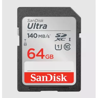 SanDisk Ultra SDXC 64GB 140MB/s Class10 UHS-I SanDisk Ultra SDXC 64GB 140MB/s Class10 UHS-I