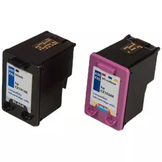 MultiPack TonerPartner Cartridge PREMIUM pro HP 650-XXL (CZ101AE, CZ102AE), black + color (černá + barevná) MultiPack TonerPartner Cartridge PREMIUM pro HP 650-XXL (CZ101AE, CZ102AE), black + color (černá + barevná)
