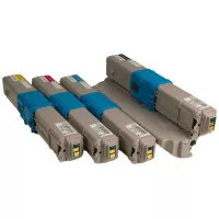 MultiPack OKI C510 (C510-BK, C510-C, C510-M, C510-Y) - Toner TonerPartner PREMIUM, black + color (černý + barevný)