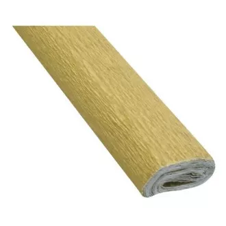 Krepový papír Junior 50x200cm zlatý Krepový papír Junior 50x200cm zlatý