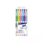 Gelová pera MFP Metalic GM1038 1mm sada 6 barev