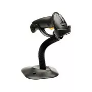 Zebra LS2208, čtečka čarového kódu, KIT, black, USB-HID + stojan