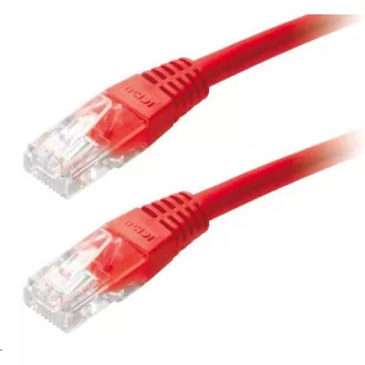 Patch kabel Cat5E, UTP - 1m, červený Patch kabel Cat5E, UTP - 1m, červený