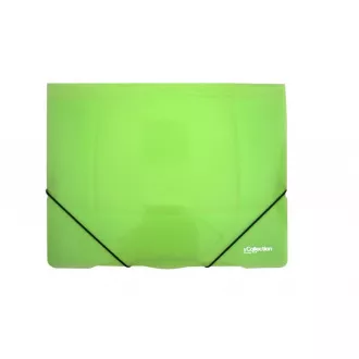 Složka A4 s gumou eCollection zelená