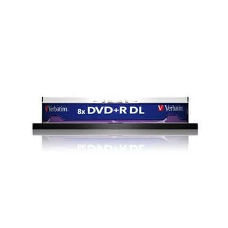VERBATIM DVD+R(10-pack) Double layer/8x/8.5GB/spindle
