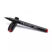 Popisovač Centropen 4606 CD/DVD/BD červený válcový hrot 1mm