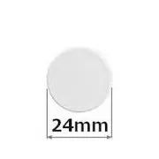 Magnety 24mm Ron 10ks bílé kulaté