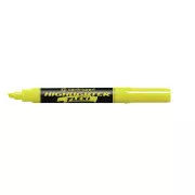 Zvýrazňovač Centropen 8542 Highlighter Flexi žlutý klínový hrot 1-5mm