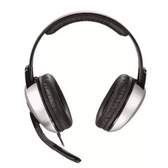 GENIUS sluchátka s mikrofonem HS-05A, svinovací kabel GENIUS sluchátka s mikrofonem HS-05A, svinovací kabel