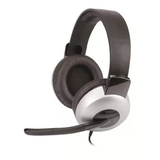 GENIUS sluchátka s mikrofonem HS-05A, svinovací kabel GENIUS sluchátka s mikrofonem HS-05A, svinovací kabel