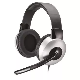 GENIUS sluchátka s mikrofonem HS-05A, svinovací kabel GENIUS sluchátka s mikrofonem HS-05A, svinovací kabel