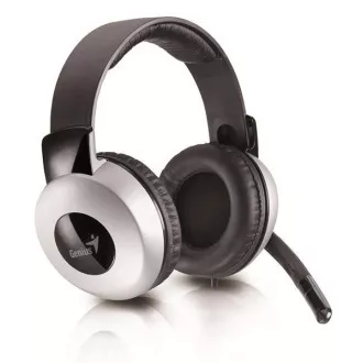 GENIUS sluchátka s mikrofonem HS-05A, svinovací kabel GENIUS sluchátka s mikrofonem HS-05A, svinovací kabel