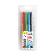 Popisovač Centropen 7550/4 4 barvy válcový hrot 1mm