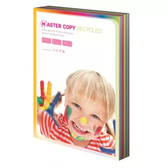 Papír Master A4 Eko print colour duha 10 barev 100 listů Papír Master A4 Eko print colour duha 10 barev 100 listů