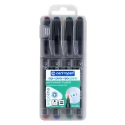 Popisovač Centropen 4606/4 CD/DVD/BD 4 barvy válcový hrot 1mm