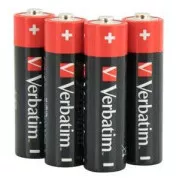 VERBATIM Alkalické baterie AA, 4 PACK, LR6