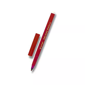 Popisovač Centropen 7550 červený válcový hrot 1mm Popisovač Centropen 7550 červený válcový hrot 1mm
