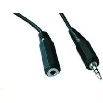 GEMBIRD Kabel audio 3, 5mm Jack - Jack prodlužovací 1, 5m (M/F, stereo) GEMBIRD Kabel audio 3, 5mm Jack - Jack prodlužovací 1, 5m (M/F, stereo)