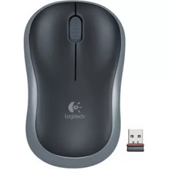 Logitech Wireless Mouse M185, USB Dongle, šedá