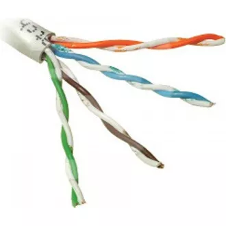 Instalační kabel Solarix UTP, Cat5E, licna, PVC, box 305m SXKL-5E-UTP-PVC-GY Instalační kabel Solarix UTP, Cat5E, licna, PVC, box 305m SXKL-5E-UTP-PVC-GY