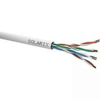 Instalační kabel Solarix UTP, Cat5E, licna, PVC, box 305m SXKL-5E-UTP-PVC-GY Instalační kabel Solarix UTP, Cat5E, licna, PVC, box 305m SXKL-5E-UTP-PVC-GY