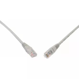 Solarix Patch kabel CAT5E UTP PVC 1m šedý non-snag-proof C5E-155GY-1MB Solarix Patch kabel CAT5E UTP PVC 1m šedý non-snag-proof C5E-155GY-1MB