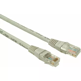Solarix Patch kabel CAT5E UTP PVC 1m šedý non-snag-proof C5E-155GY-1MB Solarix Patch kabel CAT5E UTP PVC 1m šedý non-snag-proof C5E-155GY-1MB