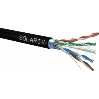 Instalační kabel Solarix FTP, Cat5E, drát, LSOH, box 305m SXKD-5E-FTP-LSOH Instalační kabel Solarix FTP, Cat5E, drát, LSOH, box 305m SXKD-5E-FTP-LSOH