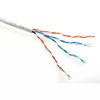 Instalační kabel Solarix FTP, Cat5E, drát, PVC, box 305m SXKD-5E-FTP-PVC Instalační kabel Solarix FTP, Cat5E, drát, PVC, box 305m SXKD-5E-FTP-PVC