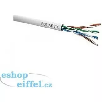 Instalační kabel Solarix FTP, Cat5E, drát, PVC, box 305m SXKD-5E-FTP-PVC Instalační kabel Solarix FTP, Cat5E, drát, PVC, box 305m SXKD-5E-FTP-PVC
