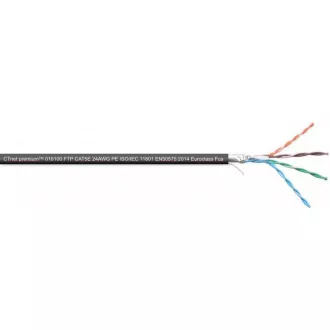 Instalační kabel Solarix venkovní FTP, Cat5E, drát, PE, box 305m SXKD-5E-FTP-PE Instalační kabel Solarix venkovní FTP, Cat5E, drát, PE, box 305m SXKD-5E-FTP-PE